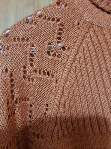 шерстяные кофты женские больших размеров: Кофта, Зима, M — 4