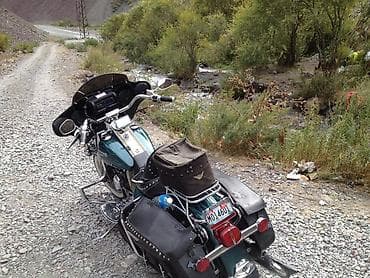 харлей мотоцикл: Harley-Davidson King Road 2001 туристический крузер с большим лобовым — 2