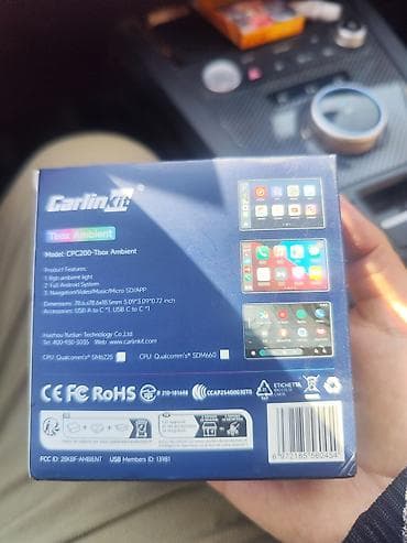 моритор: Carlinkit avto. ai box. новый. byd e2 алгам тушпойт экен кайра сатып — 2