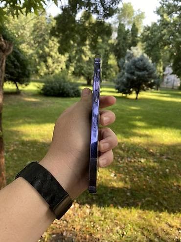 Техника жана электроника: IPhone 14 Pro Max, Колдонулган, 256 ГБ, Deep Purple, Коргоочу айнек, Каптама, 100 % — 2