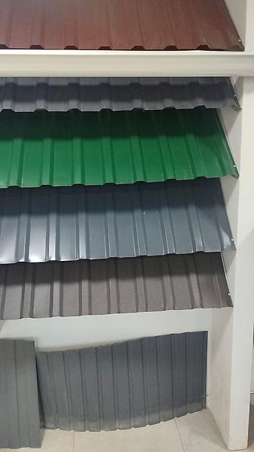 двускатный двускат: Профнастил для кровли и ограждений - Профиль: универсальный — 4