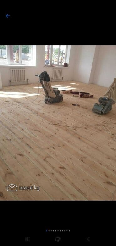 жер тошок бишкек: Шлиф стелим пол паркет ламинат — 3
