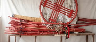 купить прикормочный кораблик бу: Деревянный каркас юрты (Боз Уй) — 1