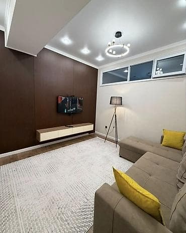 Студия, 55 м², Асанбай мкр Элитка, 13 этаж, Свежий ремонт — 1