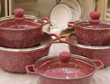 набор чайник и пиалы: Набор антипригарных казанов 5 в 1 по складским У нас есть оптом и в — 1