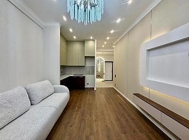 pro group: Студия, 48 м², Асанбай мкр Элитка, 10 этаж, Дизайнерский ремонт — 7