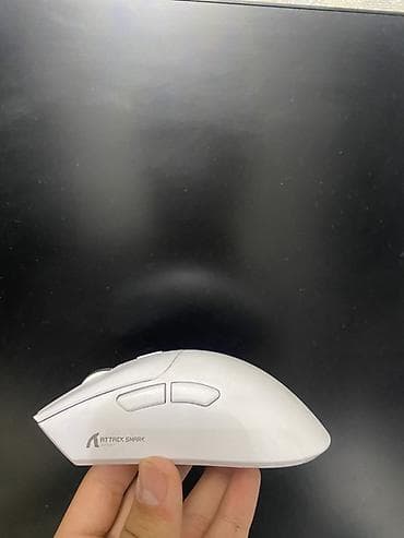 spark 2: Игровая беспроводная мышь Attack Shark R1 (белая) - Тип подключения — 2