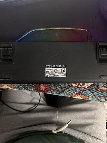 Компьютеры, ноутбуки и планшеты: Клавиатура, HyperX, Механическая, Проводное подключение, Размер: 60% — 3