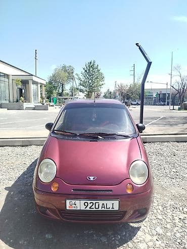 Daewoo Matiz: 2007 г., 0.8 л, Ручные, Бензин, Хэтчбэк at lalafo.kg Daewoo Matiz: 2007 г., 0.8 л, Ручные, Бензин, Хэтчбэк