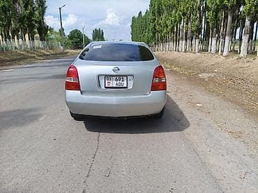 70 сом: Nissan Primera: 2001 г., 2 л, Автомат, Газ, Седан — 4