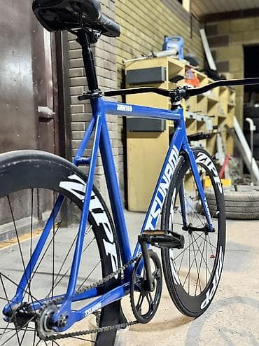 tsunami fixed gear купить: Шоссейный велосипед, Tsunami, Рама L (172 - 185 см), Б/у — 4