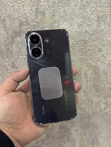 ТВ и видео: Redmi, Redmi 13C, Б/у, 256 ГБ, цвет - Черный, 2 SIM — 3