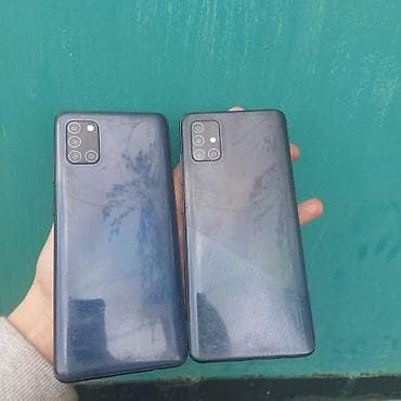 Samsung Galaxy A31, Б/у, 128 ГБ, цвет - Синий, 2 SIM