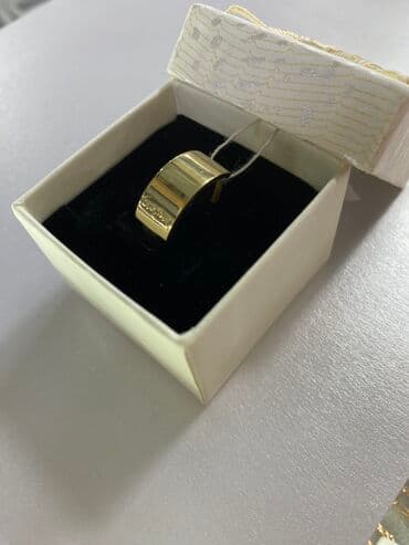 свадебные платья для покрытых: Кольцо, Проба 585, Женские, Без вставки, Новый — 1