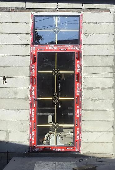 серебряные контакты: Алюминиевые и ПВХ двери под заказ - Варианты: глухие, остеклённые, с — 6