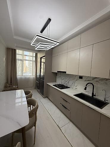 талас кв: 2 комнаты, 75 м², Элитка, 3 этаж, Евроремонт — 4