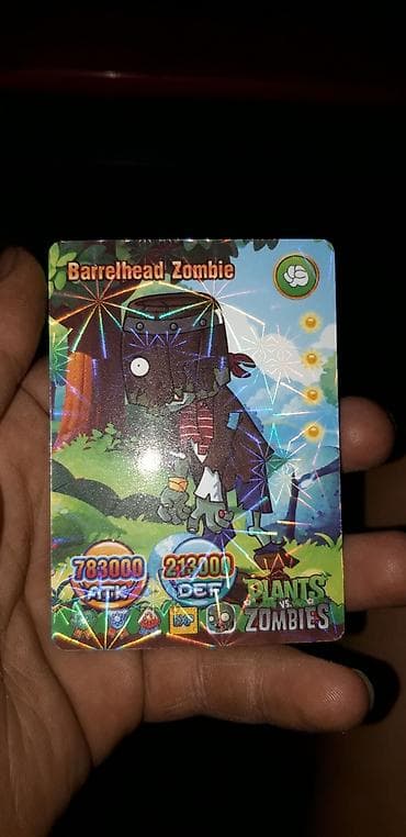 uno карты: Коллекционные глянцевые карты Plants vs. Zombies - Тематика — 3