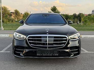 Транспорт: Mercedes-Benz S-Class: 2023 г., 3 л, Автомат, Бензин, Седан — 4