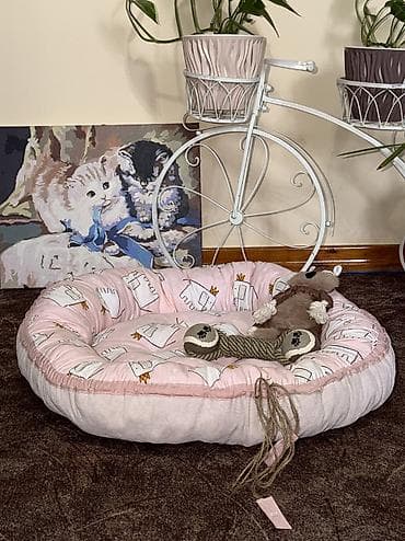 утконос: Продаются два лежака Мягкий круглый лежак для кошек и мелких собак - — 5