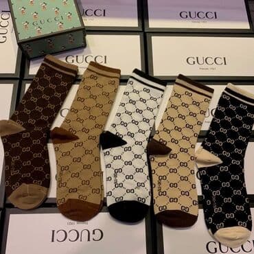 краска для кожаной обуви: Носочки под GUCCI и NIKE. Размеры : GUCCI 36/41. NIKE 37/44 1 пара — 1