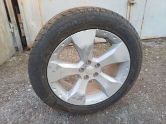 шины на форанер: Колеса в сборе R 17, Зима, Б/у, Комплект, Литые, отверстий - 5 — 5