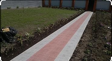 снег: Тротуарная плитка «Калифорния гладкая» - Классический рисунок из — 5