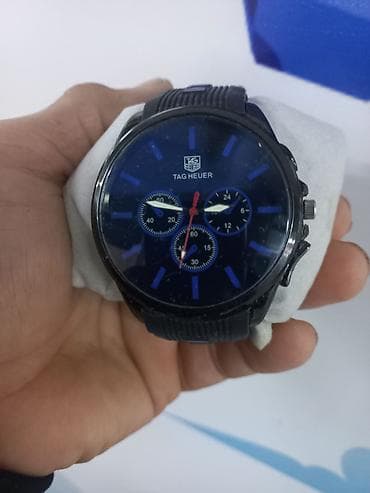 TAG Heuer, мужские наручные часы с хронографом. - Круглый корпус