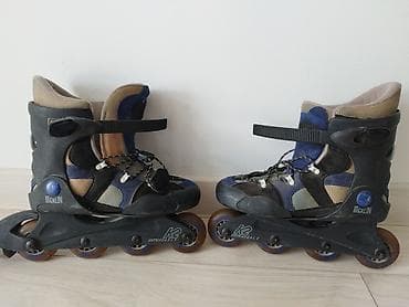 Спорт и отдых: Детские раздвижные роликовые коньки K2 Merlin - Тип: inline, 4 колеса — 3