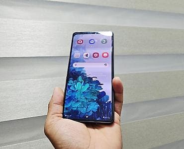 Техника жана электроника: Samsung Galaxy S20, Колдонулган, 128 ГБ, түсү - Көк, 1 SIM, 2 SIM — 1