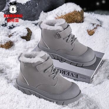 продаю собачку: Детские зимние ботинки BOBDOG - Теплый меховой подклад по всему — 1