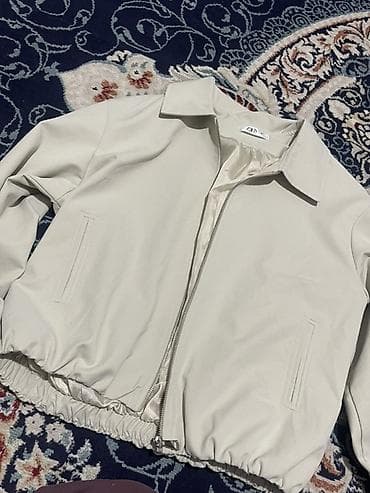pull bear: Набор женской одежды (4 предмета): 1) Вязаное платье-лапша, бежевое - — 10