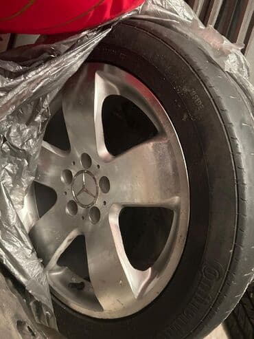 докатка r17: Литые Диски R 17 Mercedes-Benz, 1 шт, отверстий - 5, Б/у — 2
