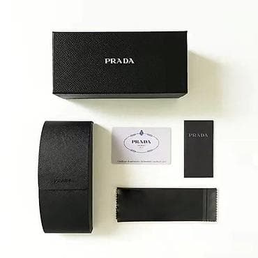 кена очки: Солнечные очки Prada - Модель: овальная/узкая овальная оправа в стиле — 5