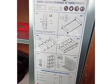 Холодильное оборудование: Стеллаж ES 150KD/75Х30/4 – Оцинкованные элементы стеллажа не боятся — 8