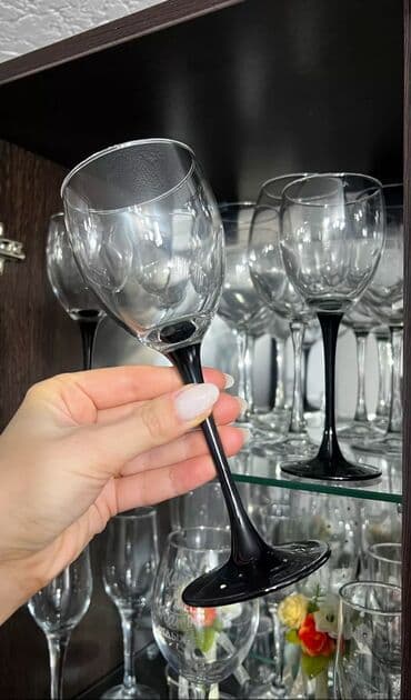 ваза бокал: Продаю стекло, вазы СССР. Листайте Графин 800 мл 400 сом — 2