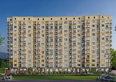 60000: 2 комнаты, 45 м², Технопарк Элитка, 12 этаж, ПСО (под самоотделку) — 1
