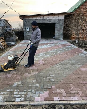 брусчатка бишкек дом брусчатки'' тротуарная плитка бордюры бишкек: Бордюр, Гарантия, Бесплатный выезд, Бесплатная доставка — 19