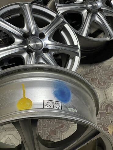 вращающийся диск: Литые Диски R 15 RAYS, Комплект, Б/у — 11