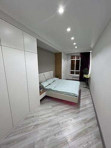 Квартиры: 2 комнаты, 50 м², Элитка, Асанбай мкр Элитка, 7 этаж, Евроремонт — 3