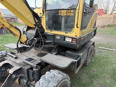 юмузу трактор: Экскаватор, Hyundai, 2011 г., Колесный — 6