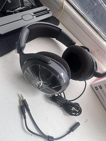 studio monitors: Проводные полноразмерные наушники, HyperX, Новый, цвет - Черный — 4