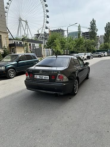 именные номера кыргызстан: Lexus IS: 2001 г., 2 л, Автомат, Бензин, Седан — 4