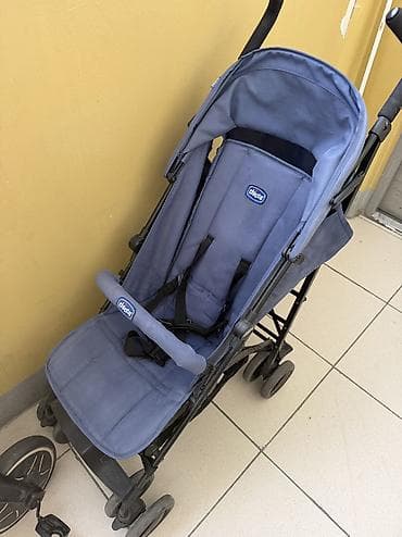 Балдар дүйнөсү: Балдар арабасы, Chicco, түсү - Көгүлтүр, Колдонулган — 5