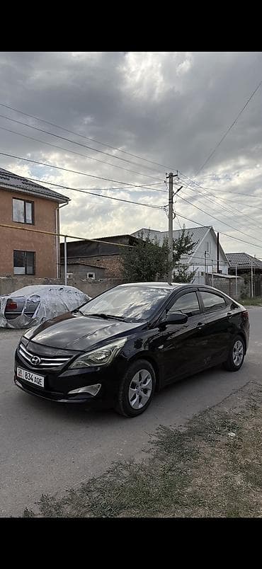 солорис: Hyundai Accent: 2015 г., 1.6 л, Автомат, Бензин, Седан — 4