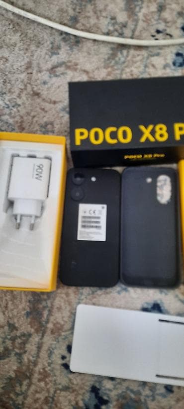 буркер часы: POCO X8 Pro — смартфон с мощной зарядкой и полным комплектом — 8