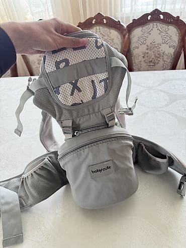 Эргономичный переноска-рюкзак с хипситом babycute - Тип — 2