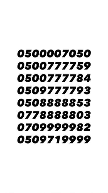 красивые номеры: Продаю новые красивые номера по очень выгодной цене спешите!!! Цена за — 1