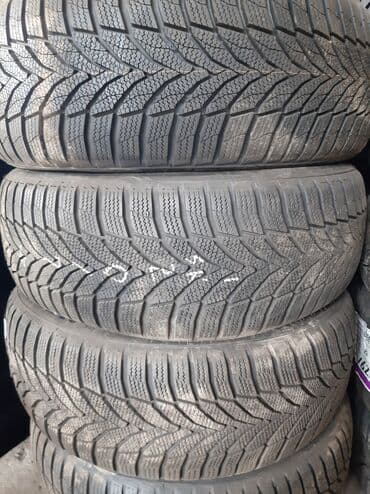 зимние шины нексия: Шины 225 / 55 / R 17, Зима, Б/у, Комплект, Корея, Nexen — 4