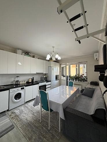 flat in osh: 2 комнаты, 51 м², Элитка — 6