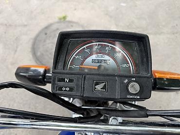 bws samurai: Мопед Honda CD70 (синий) - Классический городской мопед с — 2